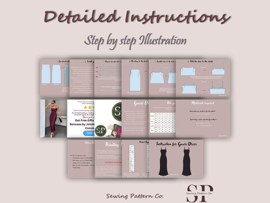 GAURI Dress - Slip dress | sleeve sleeveless | Women dress pattern| cami slip dress, maxi dress| one piece dress | Birthday, Wedding