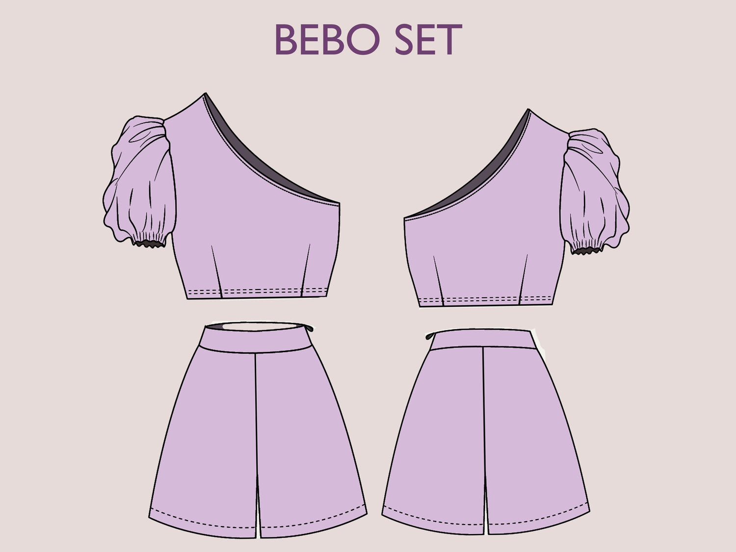 Set & Shorts Sewing Patterns
