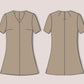 Linen Dress Sewing Pattern PDF – V-Neck Tunic Dress Pattern for Beginners, Loose Fit Summer Dress, Simple Minimalist