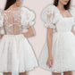 PUFFY Dress - Puffy Sleeve sewing pattern|  Bridal dress| Women dress pattern| Short dress| one piece dress | Wedding dress pattern| Top