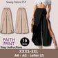FAITH Pant - women wrap pant | women pant sewing PDF | slit pant | Women’s Comfy Pant | Wide leg pant | 15 Sizes| Digital trouser long pant