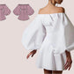 Off shoulder puff sleeve dress sewing pattern | puffy sleeve dress pattern | 13 sizes | women dress sewing pattern | Party, Wedding, Prom