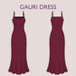 GAURI Dress - Slip dress | sleeve sleeveless | Women dress pattern| cami slip dress, maxi dress| one piece dress | Birthday, Wedding