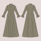 Medieval Cloak Dress Sewing Pattern PDF, Zipper Front Coat XS-3XL, Renaissance Costume PDF, Long Flared Dress Pattern