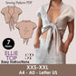ELLIE Top - Tie Knot Front Crop Top | Bow crop top  | Tie easy Women TOP dress pattern| women digital sewing Pattern PDF summer