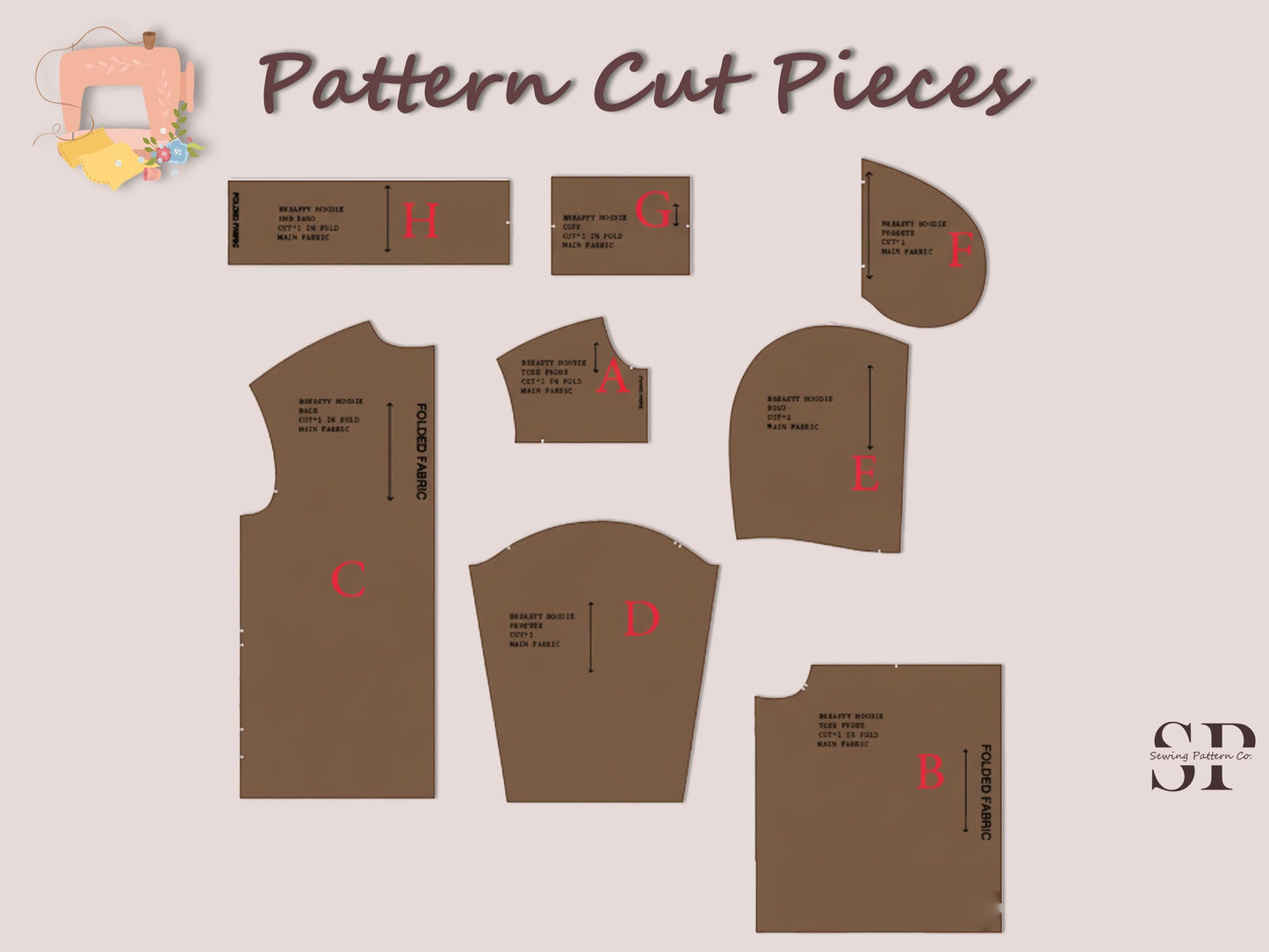 Nursing Hoodie Sewing Pattern PDF | Women’s Breastfeeding Hoodie | Easy Zip Access | Winter Hoodie Pattern