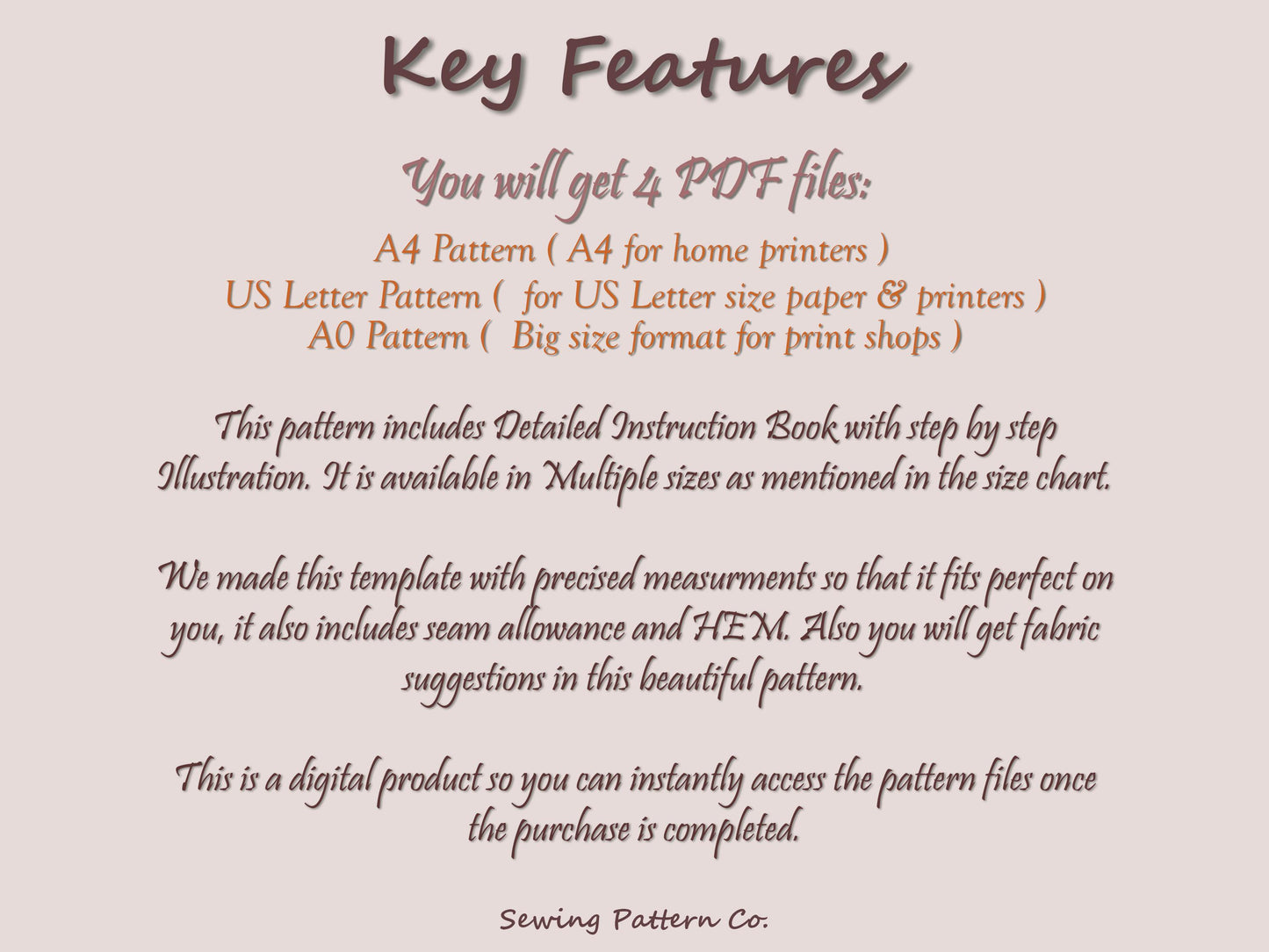 LEAH Pant PDF Sewing Pattern | Palazzo Pants | Elastic Waist | Wide Leg Pants | Digital Pattern | 13 Sizes XXXS–5XL| women sewing pattern