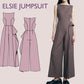 ELSIE Jumpsuit - Broad pant suit | Closed Neckline | Women long Sleeveless ,sewing Pattern PDF
