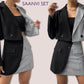 SAANVI Set - crop women blazer pattern| Wrap skirt pattern| Women co-ord set| Women suit, blazzer, jacket sewing Pattern PDF casual outfit