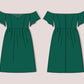 Off Shoulder Skater Dress Sewing Pattern | PDF Fit & Flare, Women XS-3XL