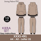 KIERA Set - Women Hoodie set| Hoodie & jogging pattern| Loungewear, Sweatshirt| Full Sleeve, lower| Women Winter set sewing Pattern PDF