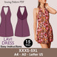 LAVI Dress Sewing Pattern PDF – Halter Neck Mini Dress – Tie Back Sundress – Open Back Dress – Sleeveless Summer Dress – Digital Download