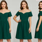 Off Shoulder Skater Dress Sewing Pattern | PDF Fit & Flare, Women XS-3XL