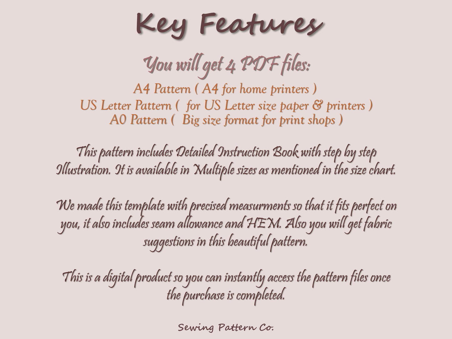 LAYLA Pants Sewing Pattern PDF | Wide Leg Trousers with Pockets | High Waist Pants | Digital Pattern | 15 Sizes XXXS–5XL | women, girl