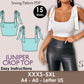 JUNIPER Crop Top - shoulder strap tie top, Bow straps, short summer, women sewing Pattern