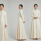 Medieval Cloak Dress Sewing Pattern PDF, Zipper Front Coat XS-3XL, Renaissance Costume PDF, Long Flared Dress Pattern