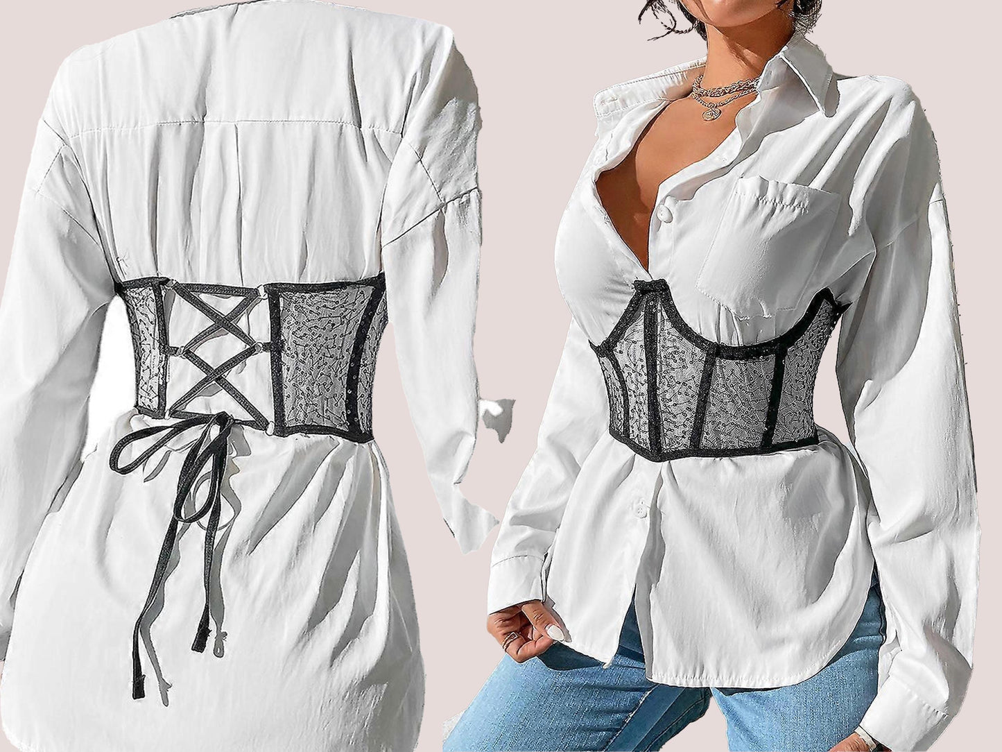MAEVE Corset - Under bust Corset  | corset sewing pattern | zigzag back thread tie , Bustier top, women Top digital sewing Pattern PDF
