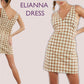 ELIANNA Dress- halter dress | Sleeveless | Women summer dress sewing pattern | short dress sewing pattern | PDF V shape neck and backline.