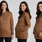 Maternity Nursing Hoodie Sewing Pattern PDF – Breastfeeding Sweatshirt Pattern – Fleece Women’s Hoodie