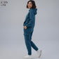 Cozy Hoodie Set Sewing Pattern PDF – Raglan Hoodie & Cargo Sweatpants Pattern – Winter Lounge Set