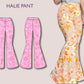 HALIE Pant - Stretchy pant pattern | women pant sewing PDF| flairy classy pant| comfy pant pattern| Wide leg pant| Digital trouser long pant