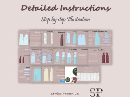 JAMIE Dress - one shoulder dress | slit dress | Women dress | one piece  | cutout dress | Sleeveless | sewing pattern pdf