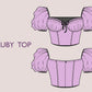RUBY Top - Bustier top pattern | Puffy sleeves | half sleeve, tie top, | women Top | digital sewing Pattern PDF|