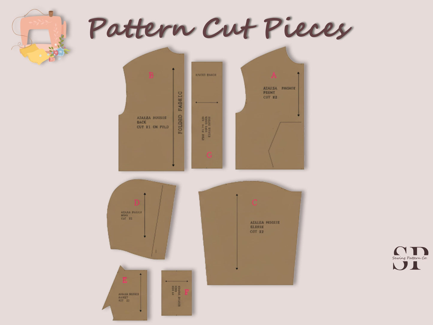 Slouchy Zip-Up Hoodie Sewing Pattern PDF | Oversized Unisex Hoodie with Front Zipper & Pockets | XXXXS–4XL
