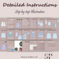 YANA Dress - ruffled strap | Bustier Women pattern | V neckline | Sleeveless | sewing pattern