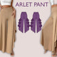 ARLET Pant- Puffed pant | wide leg side cut classic pant | 70s, 90s pant| stretchy| casual| Women Trouser sewing pattern| Digital Pants