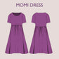 MOMI Dress - Pregnancy  dress pattern| High neck skirt| Nursing dress pattern| easy beginner women dress Top sewing pattern PDF