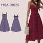 MISA Dress Sewing Pattern PDF – Bustier Midi – Button Down Summer – Spaghetti Strap – Sizes XXXS-5XL