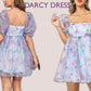DARCY Dress - Puffy dress| Selkie dress | Prom dress | Women puffy sleeve| barbie dress| one piece | square neckline | sewing pattern pdf