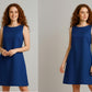 A-Line Shift Dress Sewing Pattern | Beginner Friendly PDF | Sleeveless Summer Dress ( XS-3XL )