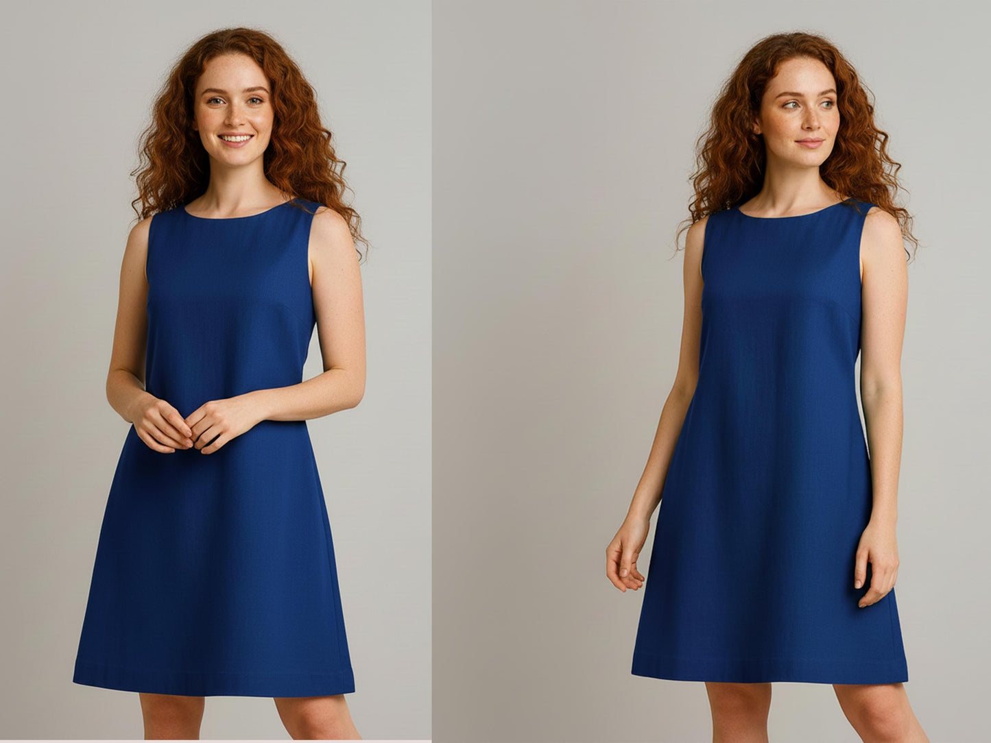 A-Line Shift Dress Sewing Pattern | Beginner Friendly PDF | Sleeveless Summer Dress ( XS-3XL )