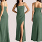 DOSY Dress - Slit dress| open back maxi | Women dress pattern| prom dress, gown Long dress| one piece dress | Birthday, party| Sleeveless