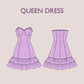 Bustier dress sewing pattern| Ruffle dress pattern| women bustier dress pattern| 15 size| women pdf pattern| robe patron couture| Digital