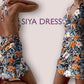 SIYA dress- backless bustier dress | Halter neck tie | deep v neck | Women summer dress pattern| sewing pattern bustier patron de couture