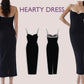 HEARTY Dress - bodycon dress | slim fit | one piece | Party sewing pattern pdf XXS-XXL