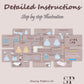 PIHU Dress - fairy bow strap| Puffy one piece | Round neck| Sleeveless | sewing pattern
