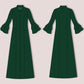 African Maxi Dress Sewing Pattern PDF | Dashiki Style Long Dress | Flared Sleeve & Front Zipper