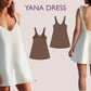 YANA Dress - ruffled strap | Bustier Women pattern | V neckline | Sleeveless | sewing pattern