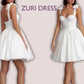 ZURI Dress- Bustier dress | Sleeveless | Women summer dress sewing pattern | corset dress Mini skirt dress  | PDF. wedding, party dress