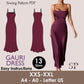 GAURI Dress - Slip dress | sleeve sleeveless | Women dress pattern| cami slip dress, maxi dress| one piece dress | Birthday, Wedding