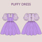 PUFFY Dress - Puffy Sleeve sewing pattern|  Bridal dress| Women dress pattern| Short dress| one piece dress | Wedding dress pattern| Top