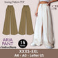 ARIA Pant Sewing Pattern | Wide Leg High Waist Trousers PDF | Women sewing pattern | Women’s Digital Pants Pattern | 15 sizes