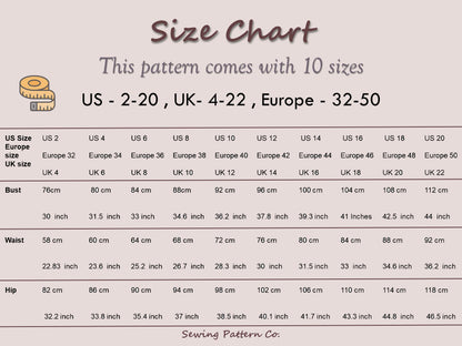 ERIN Set Sewing Pattern PDF | Crop Top Pattern & Shorts Pattern | Women’s Summer Outfit | High-waisted Digital Sewing Pattern 10 Sizes
