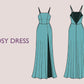 DOSY Dress - Slit dress| open back maxi | Women dress pattern| prom dress, gown Long dress| one piece dress | Birthday, party| Sleeveless